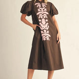 Applique Dress