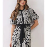 Floral Eyelet Dress