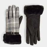 Plaid Touchscreen Gloves