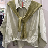Button Down/ Shawl Set