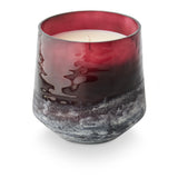 Crimson Baltic Glass Candle