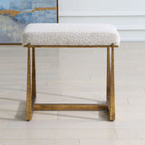 Midas Small Bench, Gold