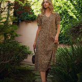Animal Print SS Dress