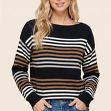 LS Striped Sweater