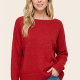 Boat Neck Sweater