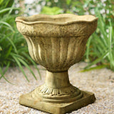 Scalloped Rim Urn