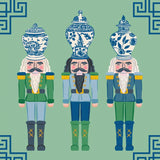 Ginger Jar Nutcracker Napkins