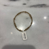 3mm GF Bracelet w/16 5mm GF Beads