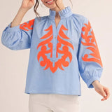 Baroque Applique Top