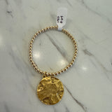 Gold Lord's Prayer Bracelet