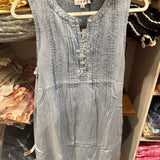 Sleeveless Denim Dress