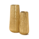 Small Cylinder Golden Vase