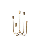 Forged Iron Candelabra Short