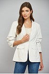 Faux Leather Balzer ECRU