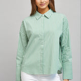 Striped Button Down Shirt