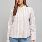 Striped Button Down Shirt