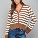 Striped Cardigan