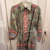 Paisley Print Dress