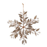Metal Snowflake Ornament