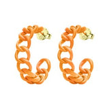 Painted Chain Hoops