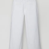 White Wide Leg Jeans