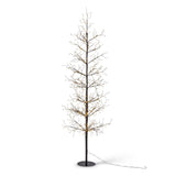 Black Wrapped Twinkle Tree 6'