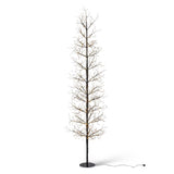 Black Wrapped Twinkle Tree 7'