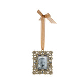 2.95" Square Frame Ornament