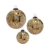 Antique Disco Ball Orn 4"