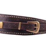 Studded Avant Garde Western Belt