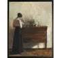 Vintage House Interior Painting 16x20