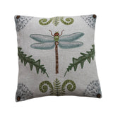 20" Square Dragonfly Pillow