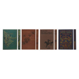 Bound Paper Notebook with Book Design