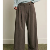 Classic Tailored Wide-Leg Pant