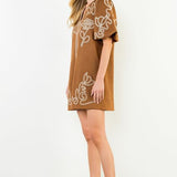 Floral Embroidered Dress