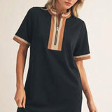 Zip Front Dress