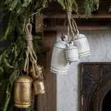 Gathered Hanging Bells 7"x14"