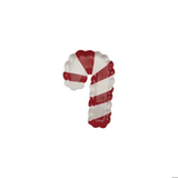 Scalloped Candy Cane Dish