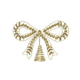 Jeweled Bow Tree Topper