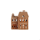 Ceramic Gingerbread House 9 1/4"