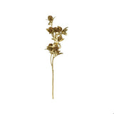 Berry & Leaves Stem W Glitter Gold