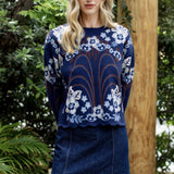 All Over Pattern Sweater