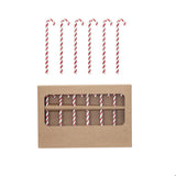 Glass Candy Cane Stirrers