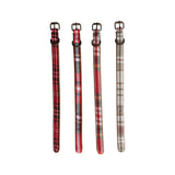 Cotton & Leather Dog Collar, Small