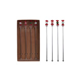 Blown Glass Candy Stirrers