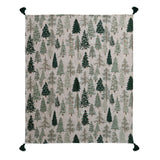 Cotton Tree Throw w/Tassels