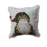 Santa Fringe Pillow