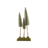 Birch Trees w/Moss Base