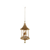 Resin Bird in Birdcage Ornament